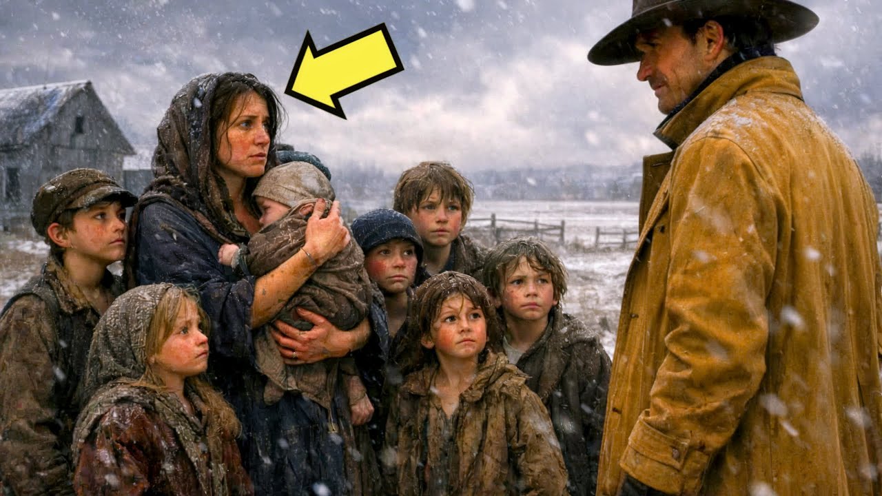 Quando bussarono alla porta, Giulia Rossi non aveva nemmeno un pezzo di pane per i suoi sei figli. L’inverno più geloso degli ultimi vent’anni aveva spazzato via ogni speranza nella casa di legno...