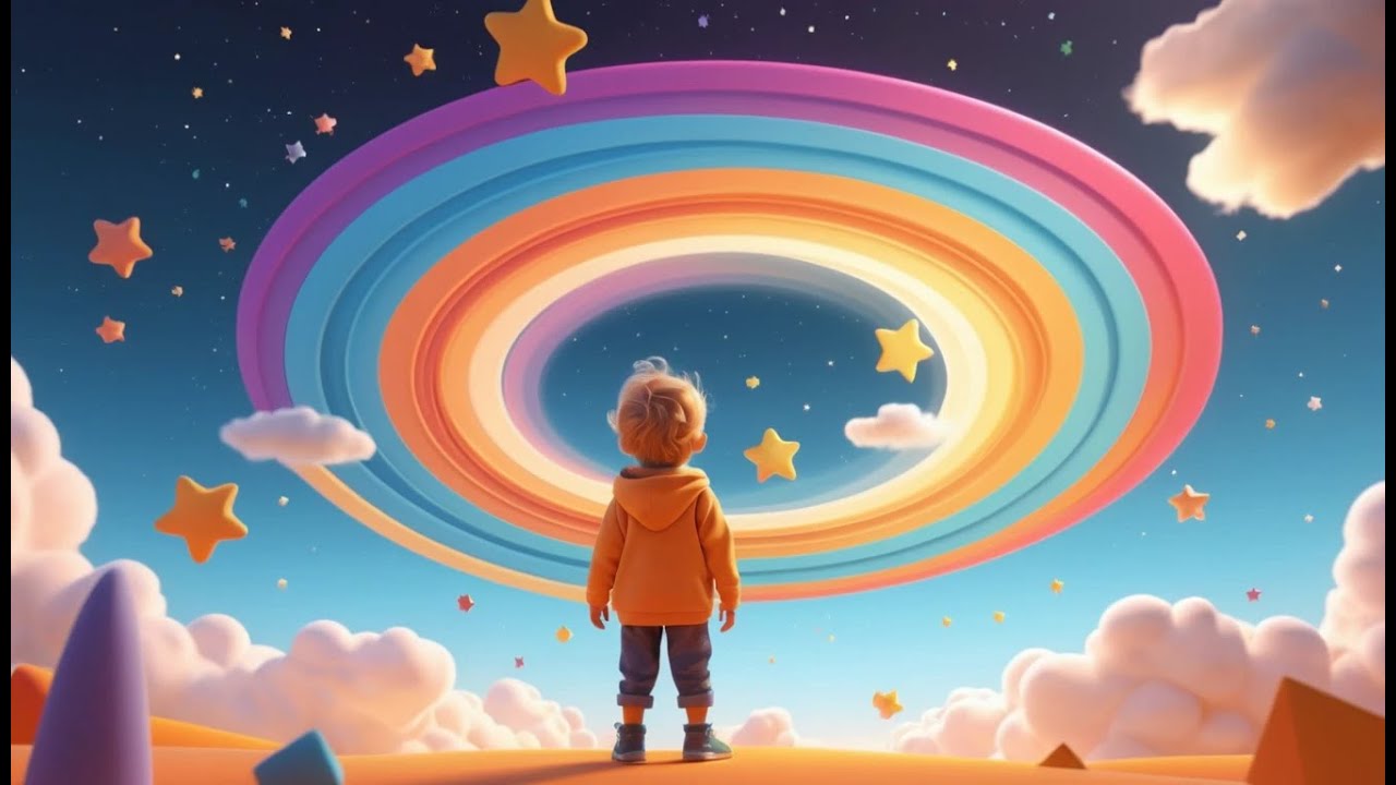 Fall Guys Soft Star Rolou pela Névoa | Canções Infantis e Rimas para Crianças