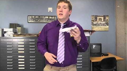 Object Handling for Archives or Museum