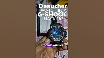 wifi hacking Deauther Watches #education #arduino #wifi #iot #hacker #hacked #technology #tech #no1
