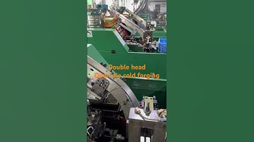 M6 open die cold Forging #machine , Double-headed positioning screw.