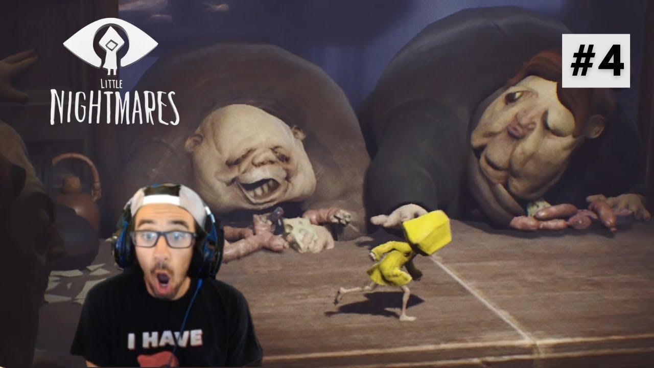 EVERYONE Is Trying To EAT ME! Let's Play Little Nightmares (First Playthrough) Part 4