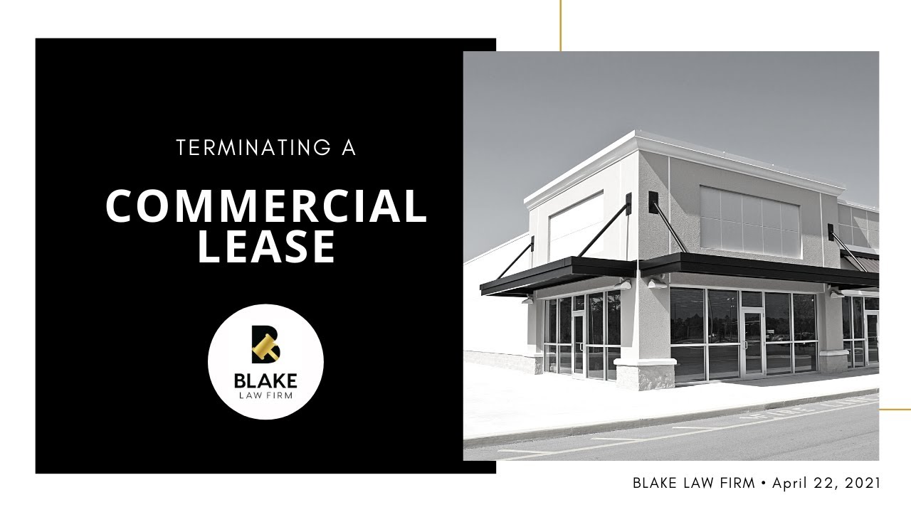 Terminating A Commercial Lease YouTube