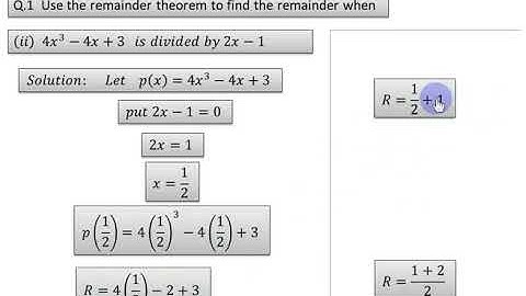 Q 1 PART II / CHAPTER 5 / EXERCISE 5.2 / CLASS 9TH / MATH VIDEO LECTURE / RIZWAN MIRZA