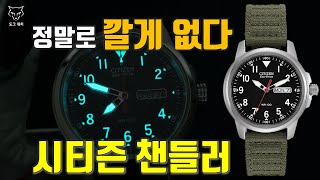 [DogWatch] Comfort and Cheap! Citizen Chandler BM8180 Hands on Review! Best Field Watch Under $200!