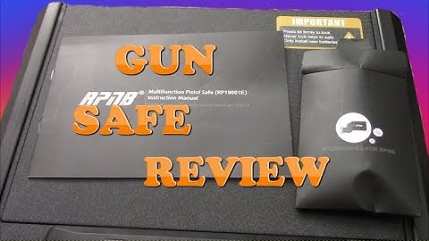 RPNB Gun/Pistol Safe Review