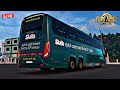 APSRTC BUS DRIVING ETS2 LIVE AMARAVATI AC COACH EURO TRUCK SIMULATOR 2 INDIAN BUS VOLVO 9400