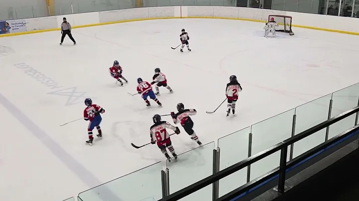 U10 AAA Defenseman First Goal of the Season 🏒 | Game Highlights 토론토 유스하키 수비수 시즌 첫 골!