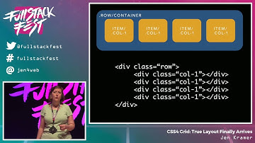 CSS4 Grid: True Layout Finally Arrives (Jen Kramer) - Full Stack Fest 2016