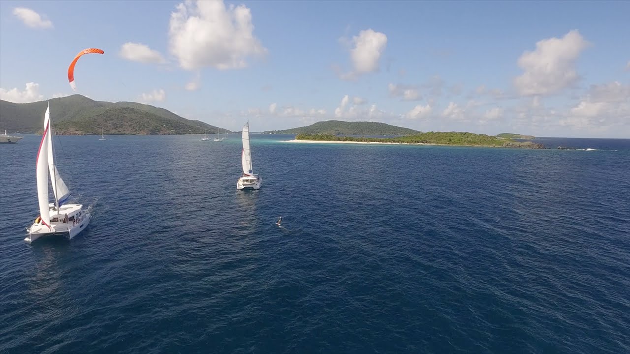Kiteboarding with Sunsail