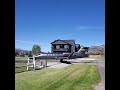 One Minute Wyoming - Very Cool Learjet 31A taxi & takeoff from Alpine Airpark 46U - Alpine, Wyoming