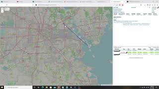 Virtual Radar Server set up tracking air planes