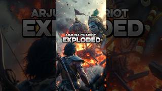 Why Arjuna’s Chariot Exploded After the War 😱 - Mahabharata facts      #mahabharat