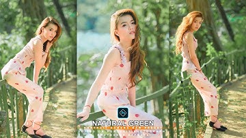 Natural Green tone | Camera Raw Preset | Color Grading Photoshop Tutorial