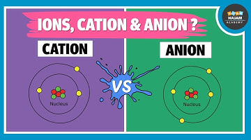 what is an Ion? | Cation and Anion | Chemistry