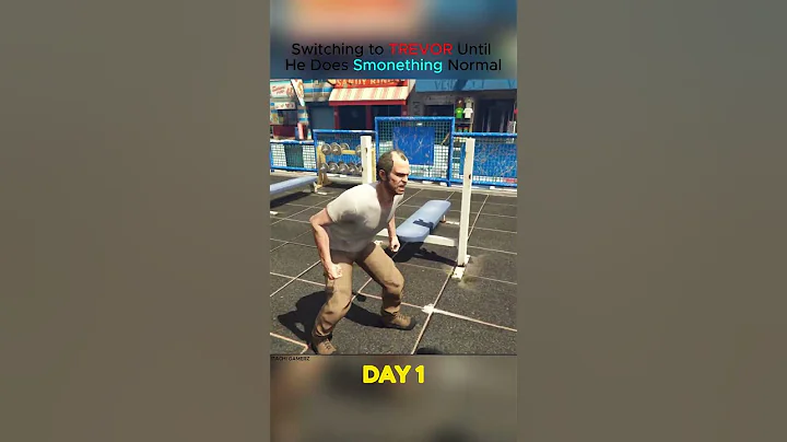 Can Trevor  Philips EVER Be Normal?😲GTA 5 Challenge (Day 1) #GTA5 #shorts  #trever