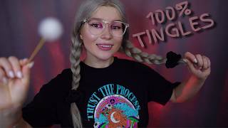 ASMR what’s the tingliest trigger for your ears? 👂🏻✨ No talking, hair on the mic, tapping for rest