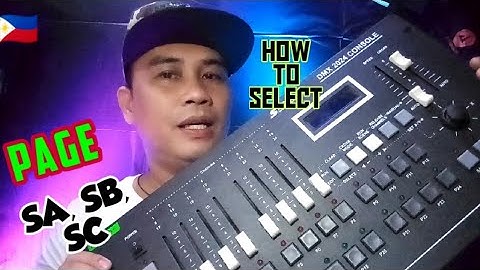 Dmx 2024 PAANO GAMITIN ang Page select 1 & 24 channel-Ganito lang gagawin mo |nja features