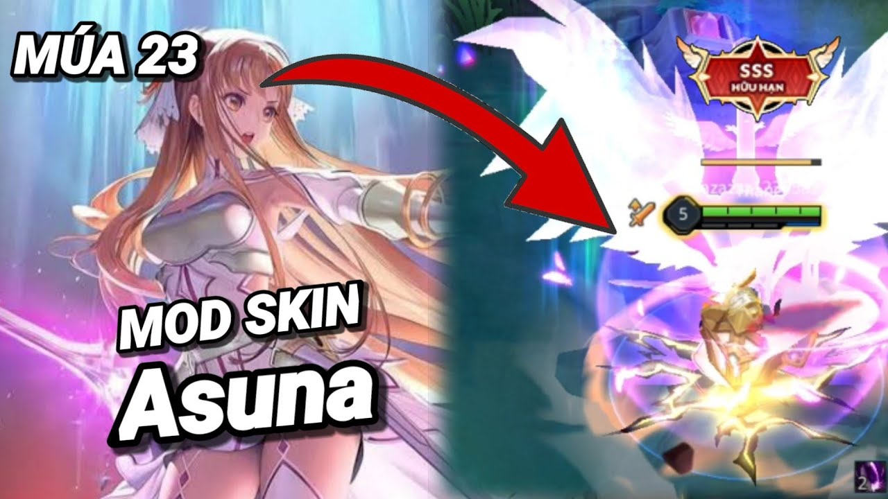 Hướng Dẫn Mod Skin Butterfly Asuna 2 Mùa 23 Full Hiệu Ứng Liên Quân – Jojo TV