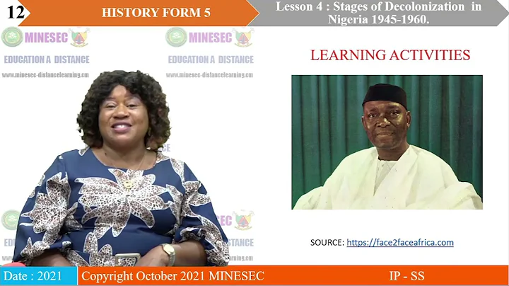 IP-SH HISTORY FORM 5 Lesson 4 Stages of decolonization