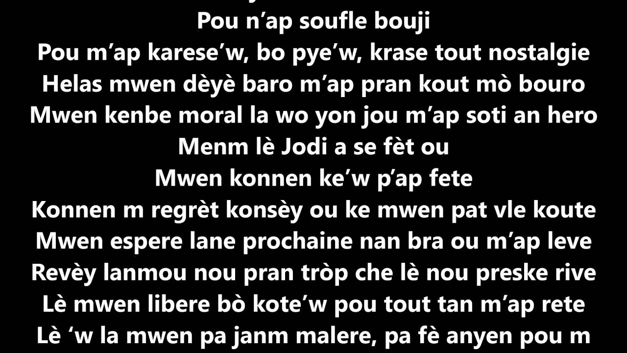 Bon Anniversaire Lyrics Dug G Ti Ansyto Youtube