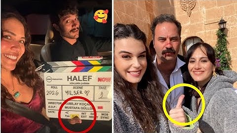 Halef Köklerin çağrısı 12. Bölüm kamera Arkası 🎥 Serhat Melek Yıldız😂 İlhan Şen Aybüke Pusat Biran😍