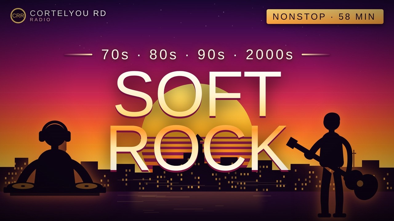 The Best Soft Rock Mix Ever — 70s 80s 90s 2000s soft rock hits DJ mix from Cortelyou Road Radio