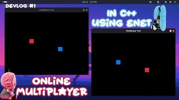 Online Multiplayer In C++ using ENet Library | #devlog 1