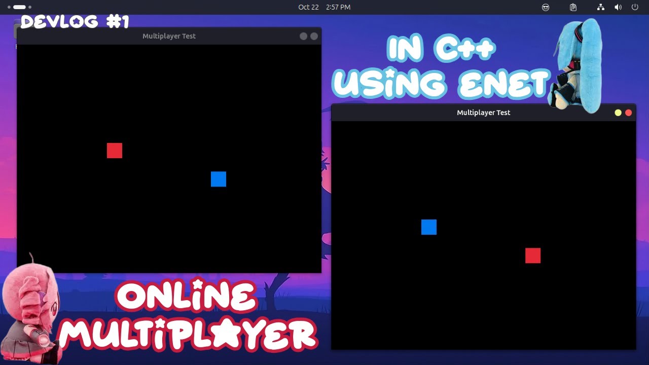 Online Multiplayer In C++ using ENet Library | #devlog 1 - YouTube