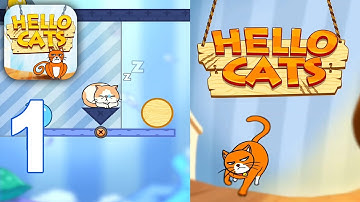 Hello Cats! - 1-42 LVL - Walkthrough Gameplay Part 1 (IOS ANDROID)