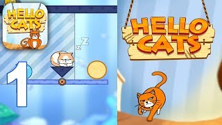 Hello Cats! - 1-42 LVL - Walkthrough Gameplay Part 1 (IOS ANDROID) TTH screenshot 3