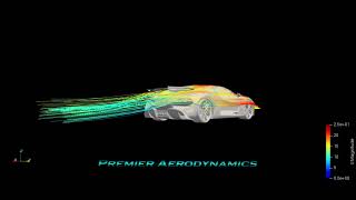 Bugatti Divo Aerodynamics CFD