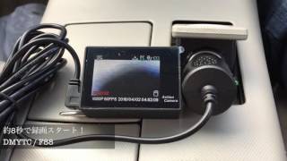 DMYTC F88 ４Kアクションカメラ WIFI搭載 SONY IMX078センサー 04車連動チェック