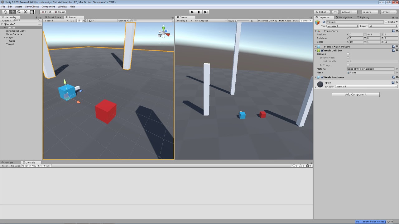 Top Down Camera Unity How To: Top Down Camera Controller with target bias Pt:2 - Unity ...