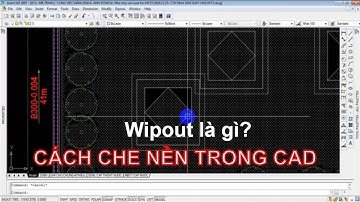 🔴 Nhatover | Cách che đối tượng trong autocad| WIPEOUT là gì?