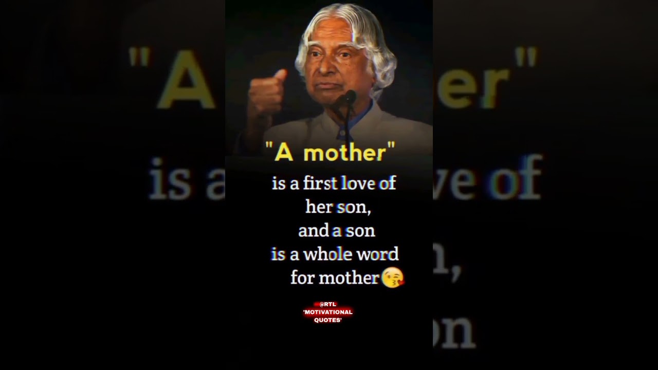 motivational quotes of Apj Abdul kalam sir | A Mother | 😱🔥| 