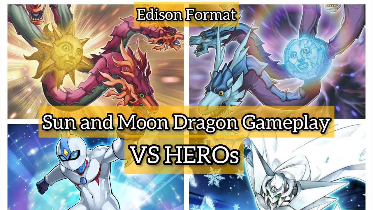 Sun and Moon Dragon Duelingbook Replay Commentary| EDISON FORMAT