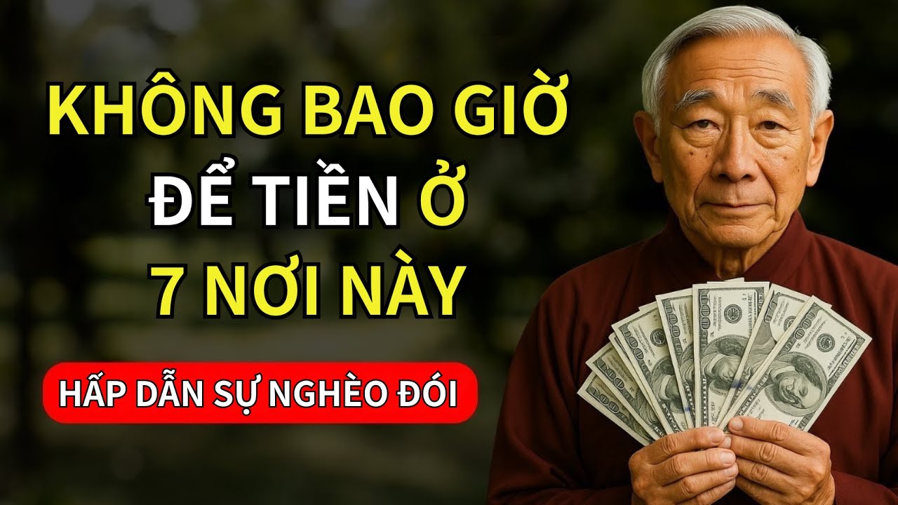7 Nơi Trong Nhà Thu Hút Nghèo Đói Nếu Bạn Để Tiền Ở Đó | Trí Tuệ Phật Giáo Tiết Lộ