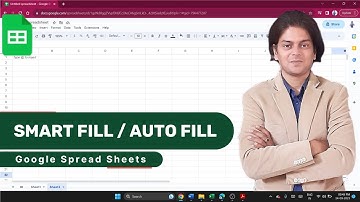 Use Smart Fill in Sheets to automate data entry? #googlesheetstutorial