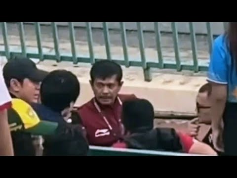 STY Berikan Strategi Ke Indra Sjafri Di Stadion Laga Semifinal Vs Vietnam U22