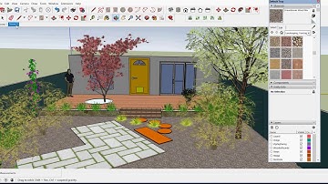 Building 3D models in SketchUp based on gCADPlus designs - part 5