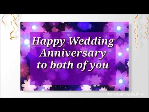 Happy Wedding Anniversary Wishes Greetings Whatsapp Status Video | Marriage Anniversary Status Video