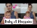 Bebe rend visite a marraine  allomaman vlog famille camille maman miss 