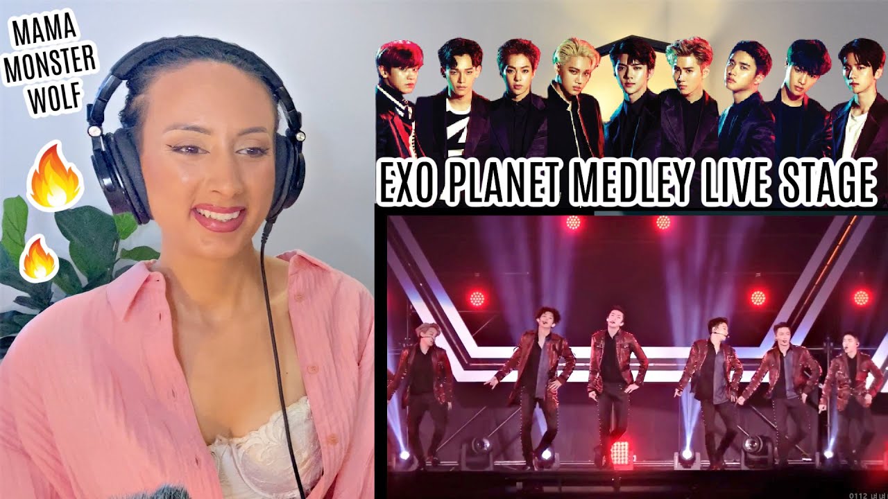 EXO - 'MAMA + Monster + Wolf' LIVE Performance REACTION!!