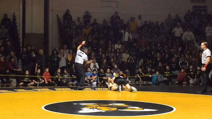 Hanover Park's Lou Raimo pins state medalist Troy ...