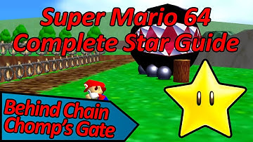 Behind Chain Chomp’s Gate - Super Mario 64 Complete Star Guide