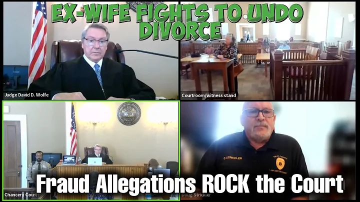 Ex-Wife Fights to Undo Divorce—Fraud Allegations ROCK the Court #familycourt