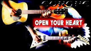 Europe - Open Your Heart FULL Guitar Cover