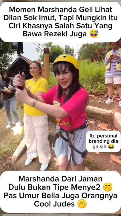 Marshanda Geli Lihat Dilan Sok Imut 🤣#marshanda #dilanjaniyar #shortvideo