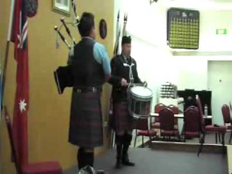 D/S Alistair Boyle - Australia Highlanders Pipe Ba...